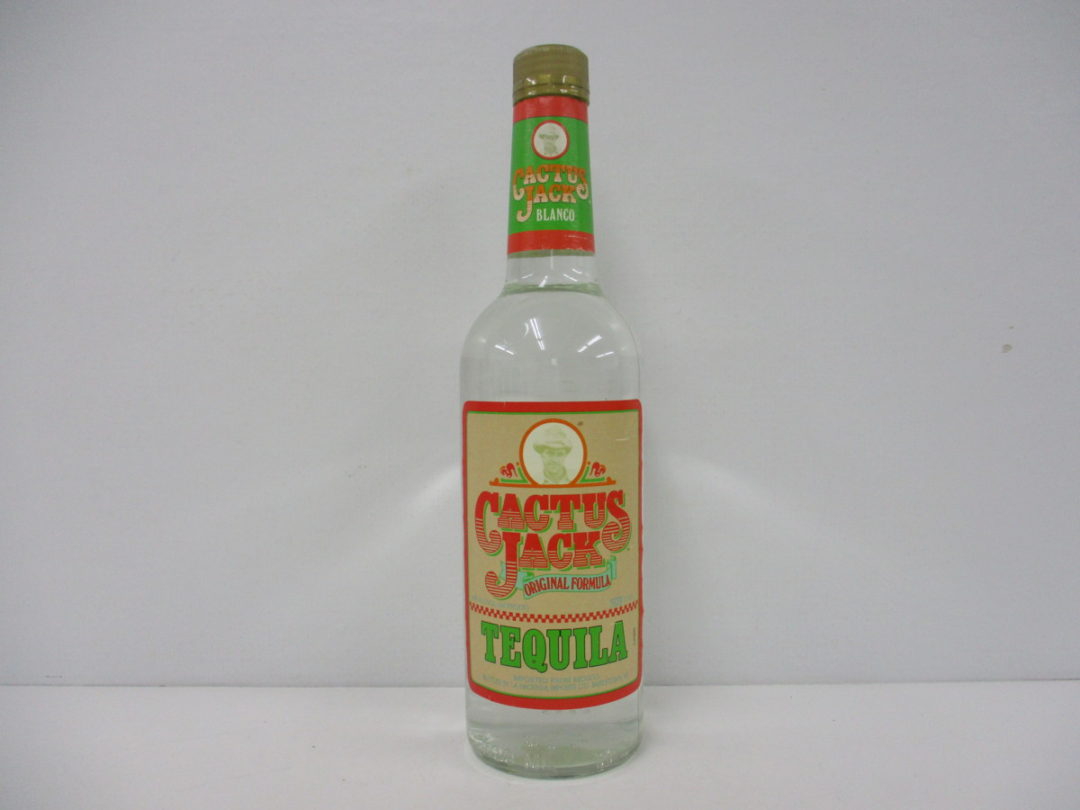 CACTUS JACK TEQUILA テキーラ Mexico メキシコを墨田区のお客様よりウイスキーと一緒にお買い取りさせていただきました